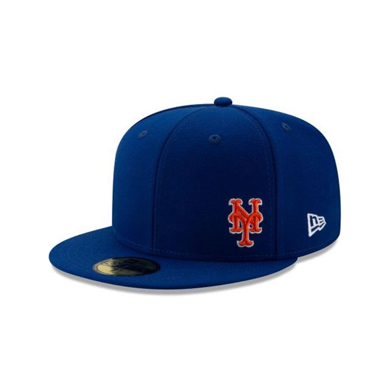 MLB New York Mets Flawless 59Fifty Fitted (DNF0845) - Blue New Era Caps